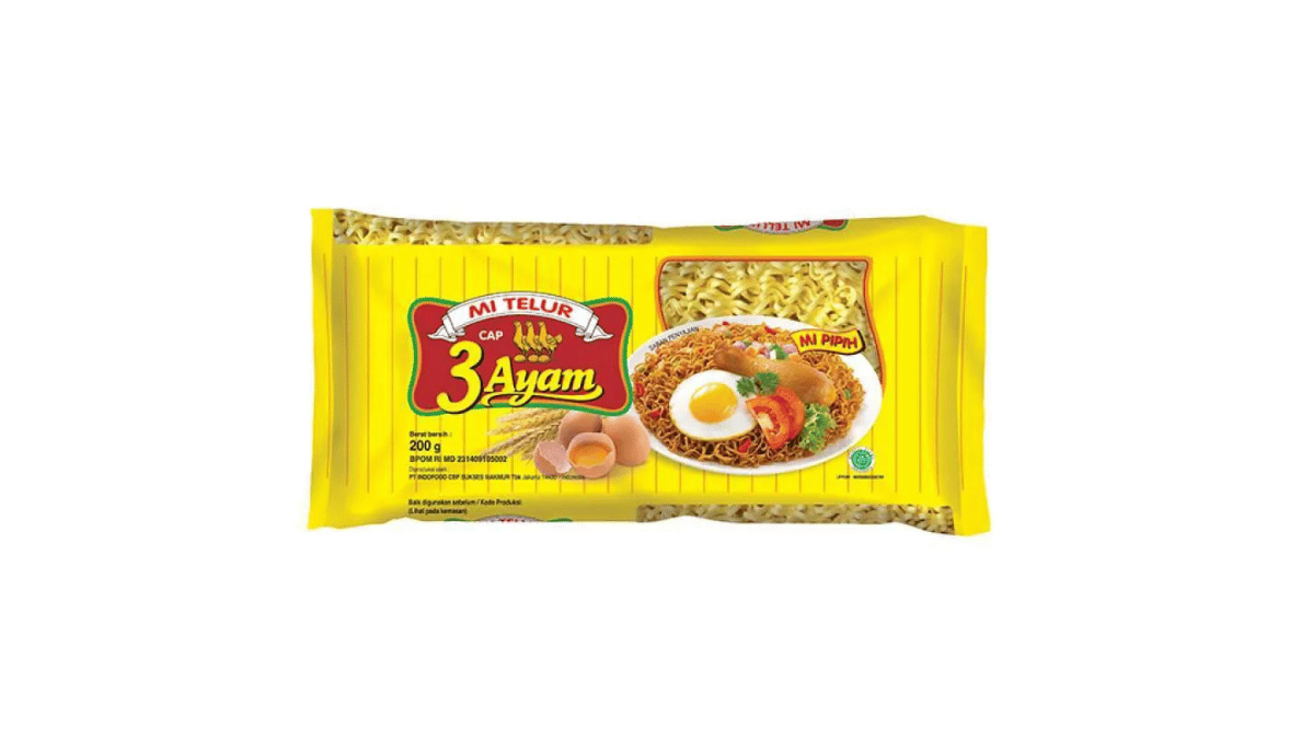 Mie Telur Cap 3 Ayam